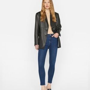 FRAME Denim Le High Skinny Ankle Jeans in Majesty